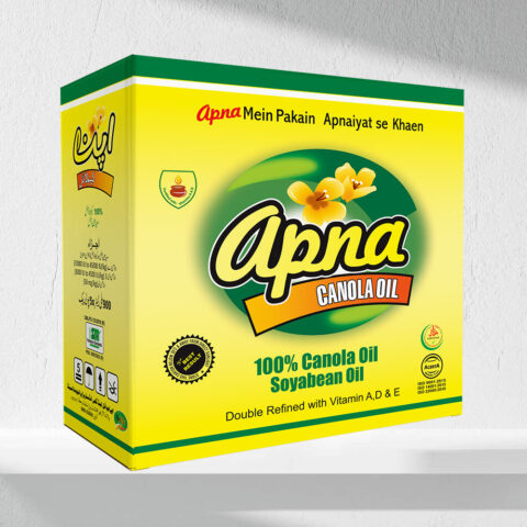 Apna Canona Oil 900 Mililitre Pouch Carton